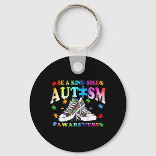 Be A Kind Sole Autism Awareness Puzzle Shoes Be Ki Key Ring