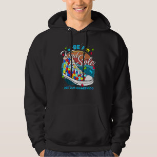 Be A Kind Sole Cute Autism Awareness Month Puzzle Hoodie