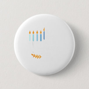 Be A Light Happy Hanukkah Menorah Jewish Gift _4 6 Cm Round Badge