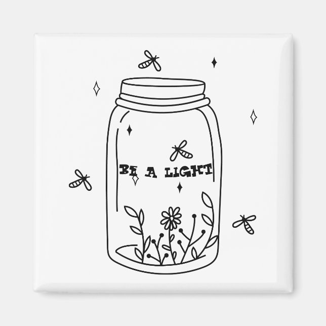 "Be a Light" Magnet (Front)