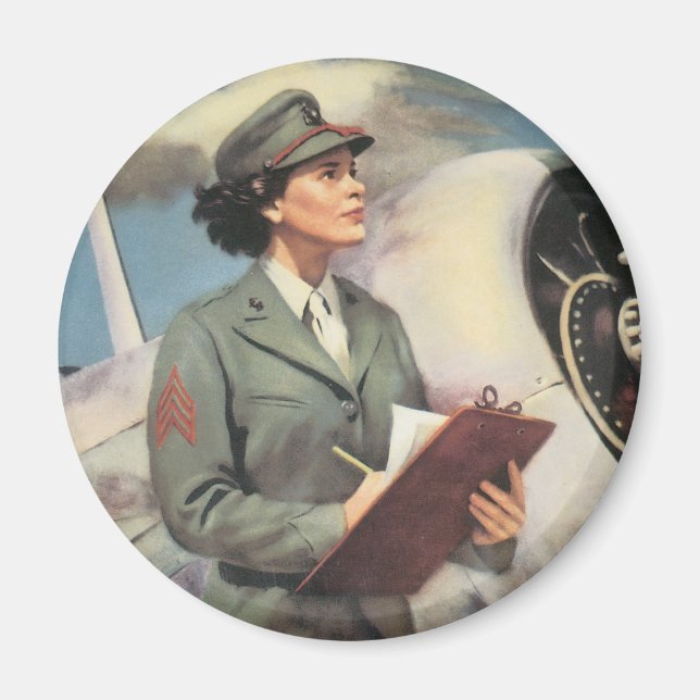 Be a Marine - Free a Marine to Fight Magnet (Front)