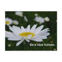 Be a Nice Human Postcard