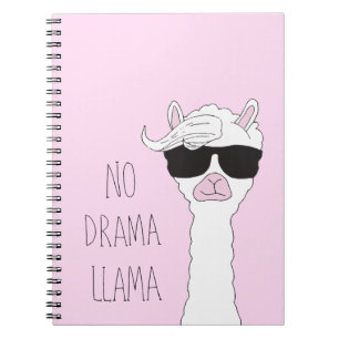 Be a No Drama Llama Notebook