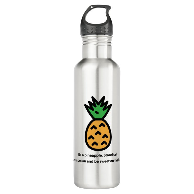 Be a pineapple 710 ml water bottle (Front)