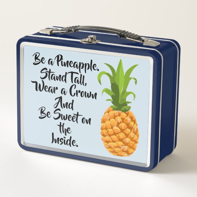 Be a Pineapple Lunch Box (Front)