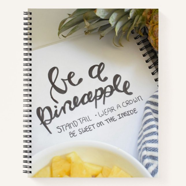 Be a Pineapple Notebook (Front)