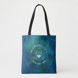 Be A Puzzle Elf - Tote Bag