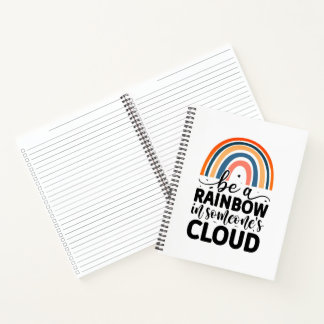 Be a rainbow in someone's cloud notebook