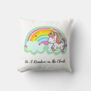 Be A Rainbow Kids Bedroom Pillow