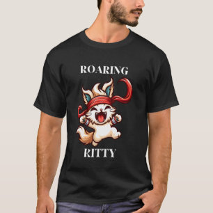 Be a Roaring Kitty The Stop Orange Bandanna Meme F T-Shirt