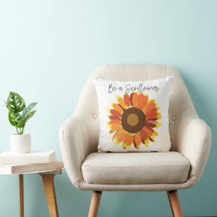 Be a Sunflower  Cushion