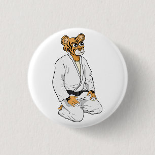 Be a Tiger 3 Cm Round Badge
