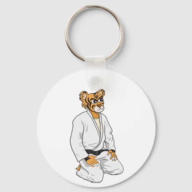 Be a Tiger Key Ring (Front)