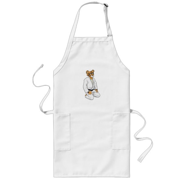 Be a Tiger Long Apron (Front)