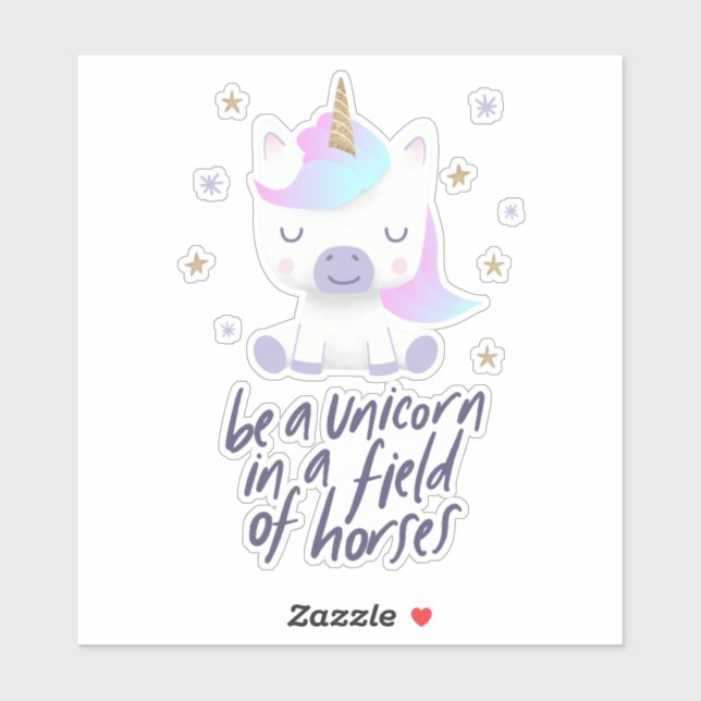 Be A Unicorn Magical (Sheet)