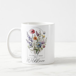 Be A Wildflower Tank Top Coffee Mug