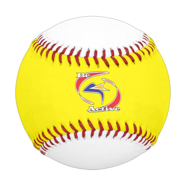 Be Active  Baseball (Front)