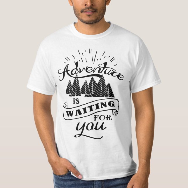 Be adventurous!  T-Shirt (Front)