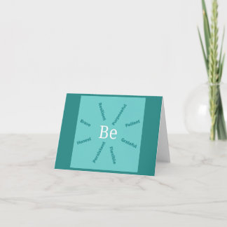 Be Amazing Card