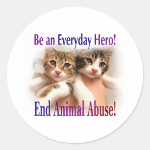 Be an Everyday Hero Classic Round Sticker