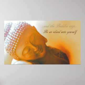 Be an island. poster