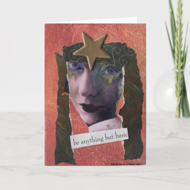 BE ANYTHING BUT BASIC NOTECARD (Front)