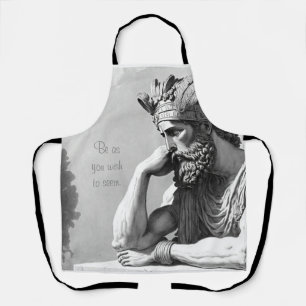Be as you wish to seem apron