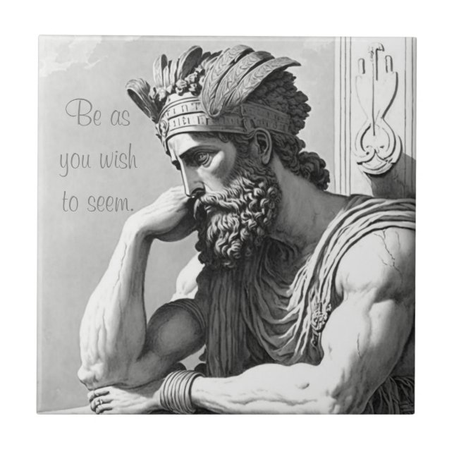 Be as you wish to seem ceramic tile (Front)