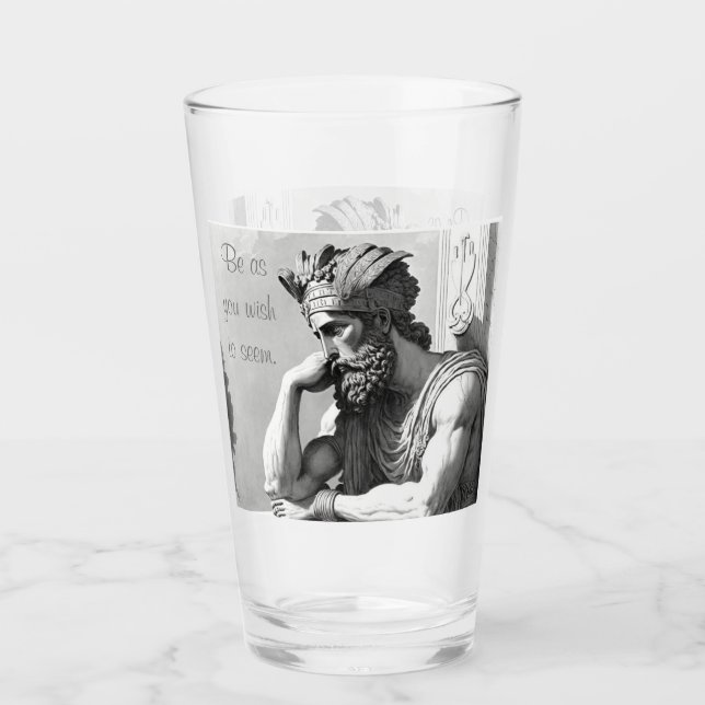 Be as you wish to seem glass (Front)