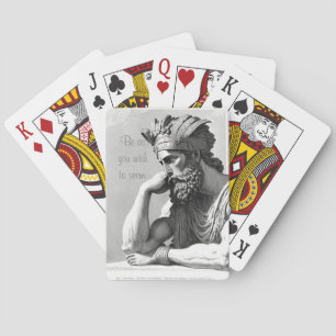 Be as you wish to seem playing cards