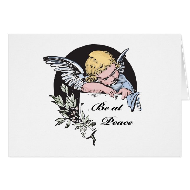 Be at Peace Angel (Front Horizontal)