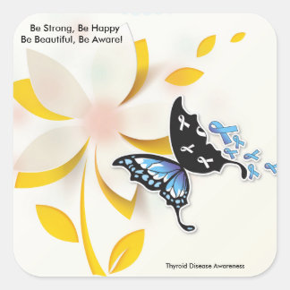 Be atrong be beautiful.... Sticker