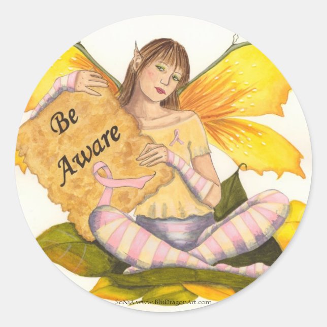 Be Aware Sticker (Front)