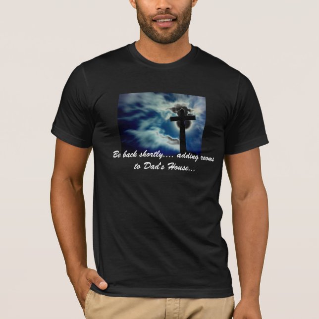 ''Be Back Shortly...'' T-Shirt (Front)