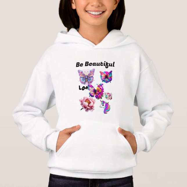 Be Beautiful Butterfly Unicorn (Front)