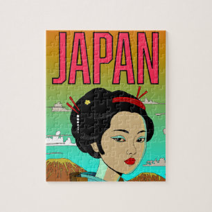 Be Beautiful Geisha Girl Jigsaw Puzzle