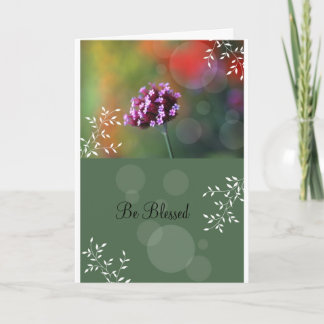 Be Blessed Greeting Card