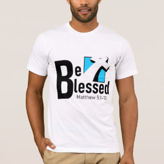 Be Blessed With Cross & Scripture Men's Tee