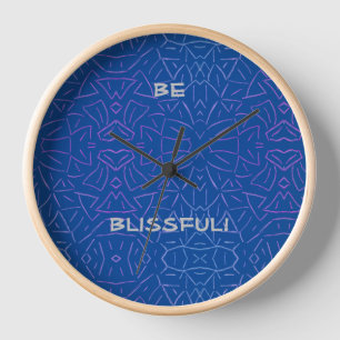 Be Blissful!   Clock