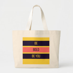 Be Bold — 90s Maximalist Tote Bag Retro