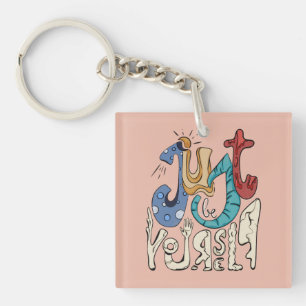 Be Bold, Be You: Just Be Yourself - Motivational Key Ring