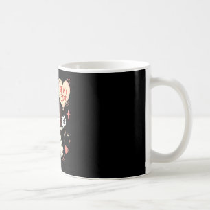 Be boo ghost heart balloon valentine love letter coffee mug