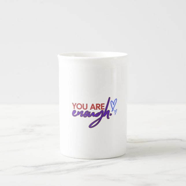 Be Brave Bone China Mug (Front)
