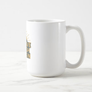 Be Brave Enough to Begin - Motivational Mountain   Coffee Mug