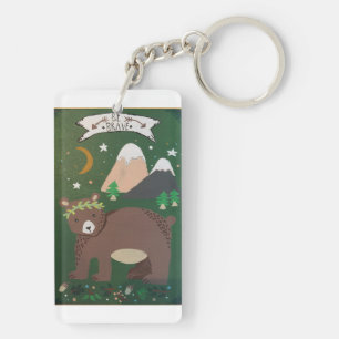 "Be Brave" Keychain