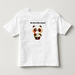 Be Brave Like a Bear Toddler T-Shirt
