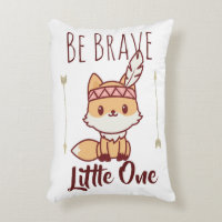 Be Brave Little One Tribal Fox Cute Nursery