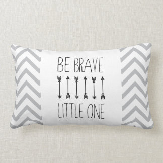 Be Brave Little One - Tribal Nursery Throw Pillow