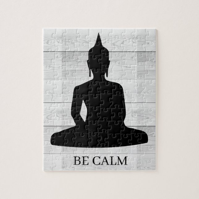 Be Calm Buddha Jigsaw Puzzle (Vertical)