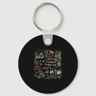 Be camping outdoor southern girl womens campfire key ring